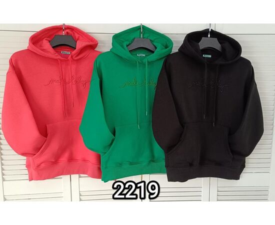 Худи женское 2219 green р.52-58 "LOOK" недорого оптом от прямого поставщика Фотография Худи женское 2219 green р.52-58 "LOOK" недорого оптом от прямого поставщика