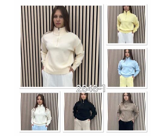 Светр жіночий 2545-1 white р.one size "LOOK" недорого оптом від прямого постачальника Светр жіночий 2545-1 white р.one size "LOOK" недорого оптом від прямого постачальника