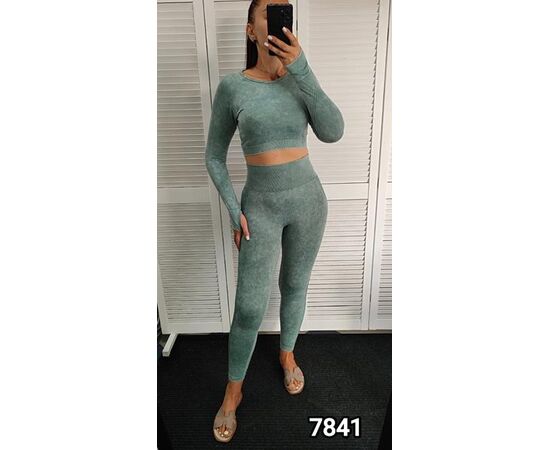 Костюм женский 7841 green р.42-46 "LOOK" недорого оптом от прямого поставщика Фотография Костюм женский 7841 green р.42-46 "LOOK" недорого оптом от прямого поставщика