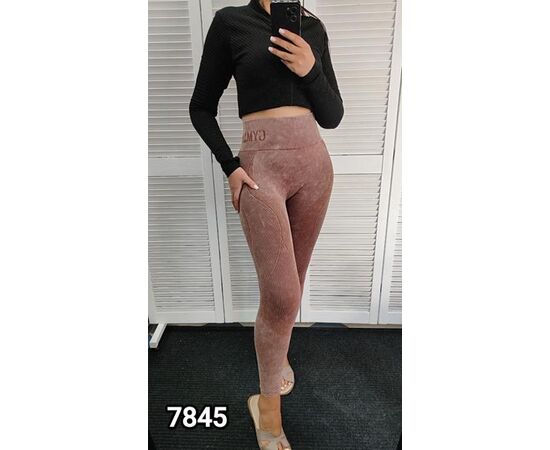 Лосины женские 7845 brown р.42-46 "LOOK" недорого оптом от прямого поставщика Фотография Лосины женские 7845 brown р.42-46 "LOOK" недорого оптом от прямого поставщика