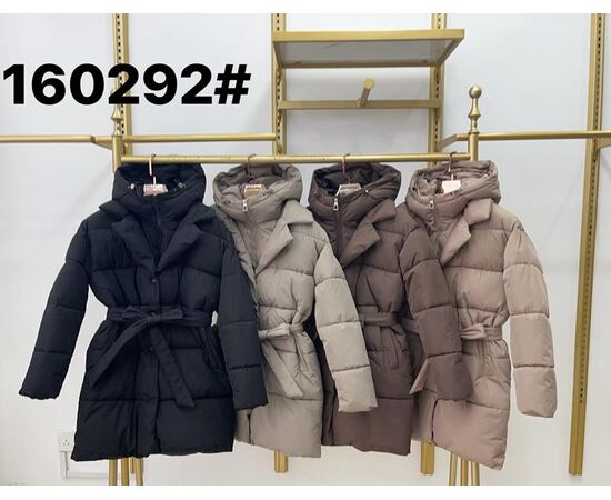 Куртка жіноча зимова 160292 brown р.48-50 "FLORA" недорого оптом від прямого постачальника Куртка жіноча зимова 160292 brown р.48-50 "FLORA" недорого оптом від прямого постачальника