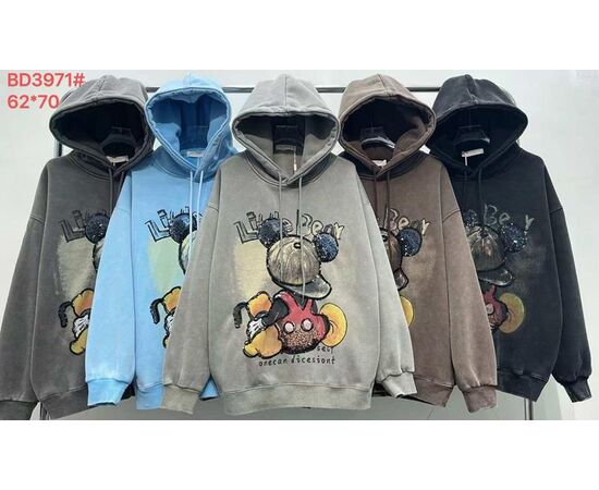 Худі жіноче AD3971 brown р.M-XL "FLORA" недорого оптом від прямого постачальника Худі жіноче AD3971 brown р.M-XL "FLORA" недорого оптом від прямого постачальника