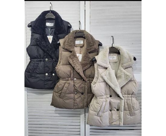 Жилетка жіноча SH186 grey р.M-2XL "FLORA" недорого оптом від прямого постачальника Жилетка жіноча SH186 grey р.M-2XL "FLORA" недорого оптом від прямого постачальника