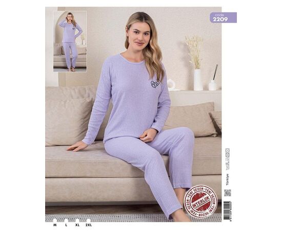 Пижама женская 2209 purple р.M-2XL "Fantasy" недорого оптом от прямого поставщика Фотография Пижама женская 2209 purple р.M-2XL "Fantasy" недорого оптом от прямого поставщика