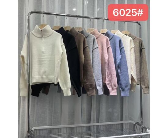 Свитер женский 6025 mix р.50-52 "Immei" недорого оптом от прямого поставщика Фотография Свитер женский 6025 mix р.50-52 "Immei" недорого оптом от прямого поставщика