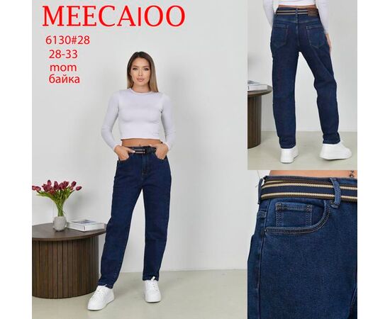 Джинсы утеплённые женские 6130 blue р.28-33 "Immei" недорого оптом от прямого поставщика Фотография Джинсы утеплённые женские 6130 blue р.28-33 "Immei" недорого оптом от прямого поставщика