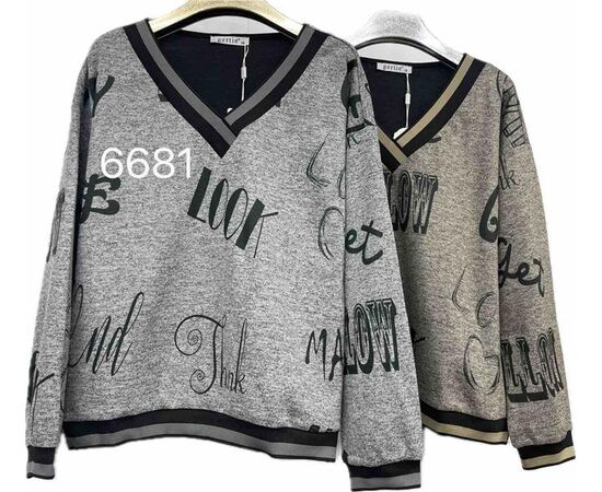 Светр жіночий 6681 grey р.36-42 "Immei" недорого оптом від прямого постачальника Светр жіночий 6681 grey р.36-42 "Immei" недорого оптом від прямого постачальника