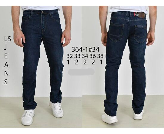 Джинсы мужские 364-1 blue р.32-38 "Ruxa" недорого оптом от прямого поставщика Фотография Джинсы мужские 364-1 blue р.32-38 "Ruxa" недорого оптом от прямого поставщика