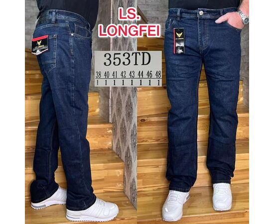 Джинсы мужские 353TD blue р.38-48 "Ruxa" недорого оптом от прямого поставщика Фотография Джинсы мужские 353TD blue р.38-48 "Ruxa" недорого оптом от прямого поставщика