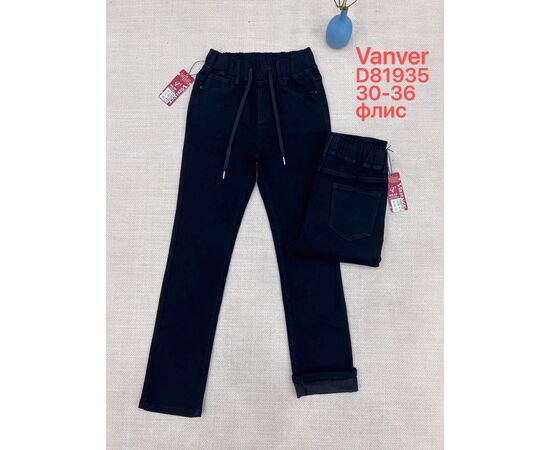 Джинсы утеплённые женские D81935 navy р.30-36 "Vanver" недорого оптом от прямого поставщика Фотография Джинсы утеплённые женские D81935 navy р.30-36 "Vanver" недорого оптом от прямого поставщика