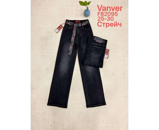Джинсы утеплённые женские F82095 black р.25-30 "Vanver" недорого оптом от прямого поставщика Фотография Джинсы утеплённые женские F82095 black р.25-30 "Vanver" недорого оптом от прямого поставщика