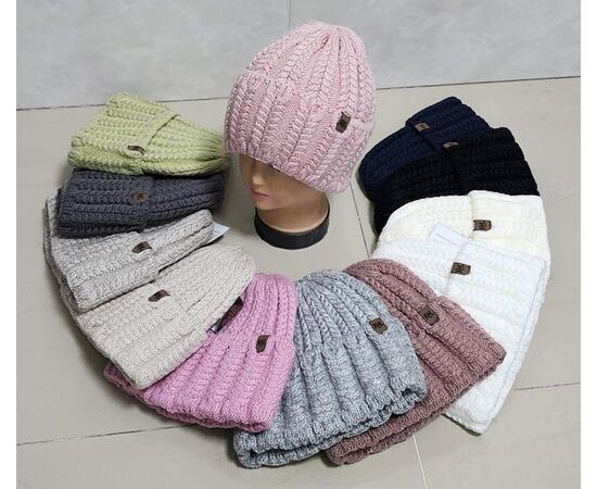 Шапка зимняя женская SV886 mix р.58-60 "WHITE" недорого оптом от прямого поставщика Фотография Шапка зимняя женская SV886 mix р.58-60 "WHITE" недорого оптом от прямого поставщика