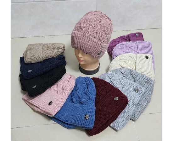 Шапка зимняя женская SV890 mix р.58-60 "WHITE" недорого оптом от прямого поставщика Фотография Шапка зимняя женская SV890 mix р.58-60 "WHITE" недорого оптом от прямого поставщика