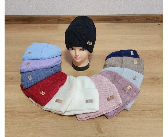 Шапка зимова жіноча SV921 mix р.58-60 "WHITE" недорого оптом від прямого постачальника Шапка зимова жіноча SV921 mix р.58-60 "WHITE" недорого оптом від прямого постачальника