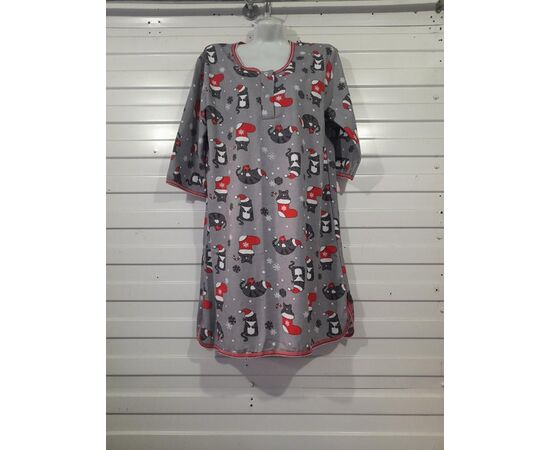 Нічня жіноча A194 grey р.50-60 "Akvarel" недорого оптом від прямого постачальника Нічня жіноча A194 grey р.50-60 "Akvarel" недорого оптом від прямого постачальника