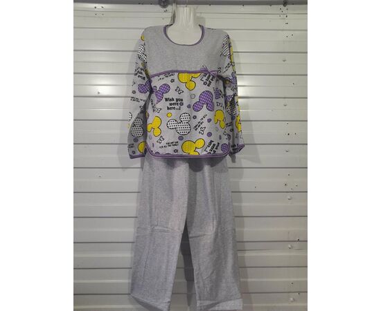 Піжама тепла жіноча A189 grey р.40-50 "Akvarel" недорого оптом від прямого постачальника Піжама тепла жіноча A189 grey р.40-50 "Akvarel" недорого оптом від прямого постачальника