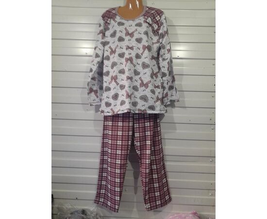 Піжама тепла жіноча A182 grey р.50-60 "Akvarel" недорого оптом від прямого постачальника Піжама тепла жіноча A182 grey р.50-60 "Akvarel" недорого оптом від прямого постачальника