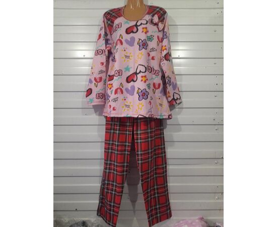 Піжама тепла жіноча A185 pink р.50-60 "Akvarel" недорого оптом від прямого постачальника Піжама тепла жіноча A185 pink р.50-60 "Akvarel" недорого оптом від прямого постачальника