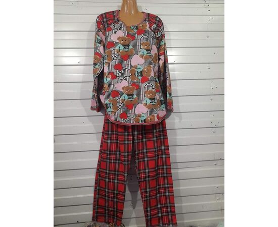 Піжама тепла жіноча A193 red р.50-60 "Akvarel" недорого оптом від прямого постачальника Піжама тепла жіноча A193 red р.50-60 "Akvarel" недорого оптом від прямого постачальника