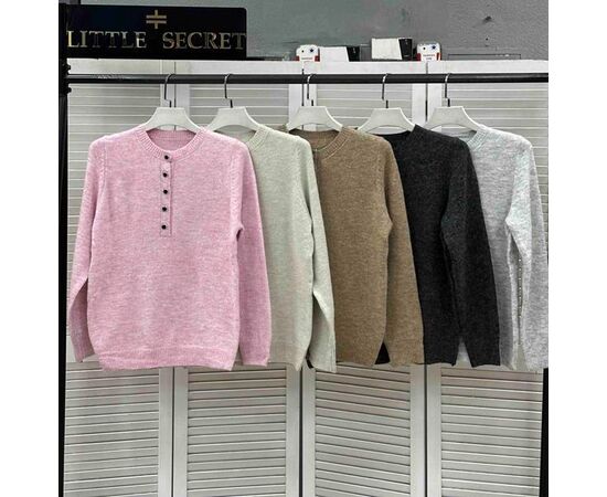 Свитер женский 2637 l.grey р.one size "Little Secret" недорого оптом от прямого поставщика Фотография Свитер женский 2637 l.grey р.one size "Little Secret" недорого оптом от прямого поставщика