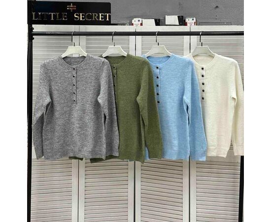 Свитер женский 2637 white р.one size "Little Secret" недорого оптом от прямого поставщика Фотография Свитер женский 2637 white р.one size "Little Secret" недорого оптом от прямого поставщика