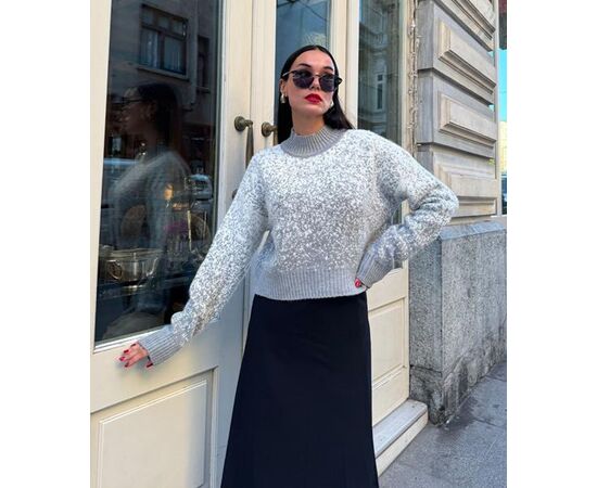 Свитер женский 75112 grey р.one size "Little Secret" недорого оптом от прямого поставщика Фотография Свитер женский 75112 grey р.one size "Little Secret" недорого оптом от прямого поставщика