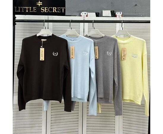 Свитер женский 9080 grey р.one size "Little Secret" недорого оптом от прямого поставщика Фотография Свитер женский 9080 grey р.one size "Little Secret" недорого оптом от прямого поставщика