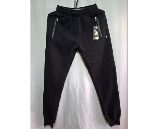 Штани спортивні чоловічі утеплені PN72 black р.46-56 "Punky" недорого оптом від прямого постачальника Штани спортивні чоловічі утеплені PN72 black р.46-56 "Punky" недорого оптом від прямого постачальника