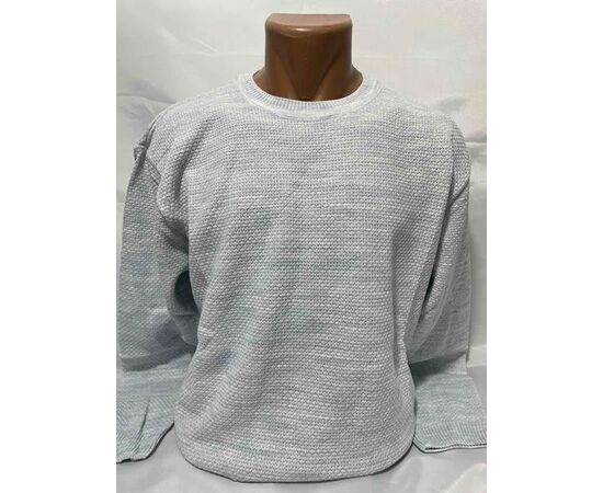 Светр чоловічий SB1226 l.grey р.3XL-5XL "Sabihina" недорого оптом від прямого постачальника Светр чоловічий SB1226 l.grey р.3XL-5XL "Sabihina" недорого оптом від прямого постачальника