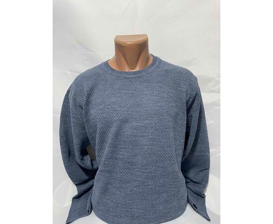 Свитер мужской SB1227 blue р.3XL-5XL "Sabihina" недорого оптом от прямого поставщика Фотография Свитер мужской SB1227 blue р.3XL-5XL "Sabihina" недорого оптом от прямого поставщика