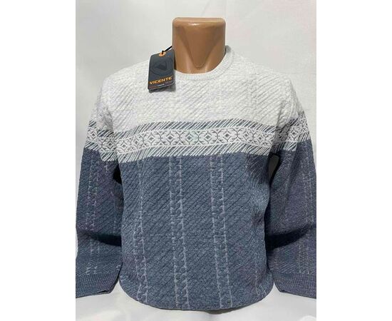 Свитер мужской SB1240 grey р.L-2XL "Sabihina" недорого оптом от прямого поставщика Фотография Свитер мужской SB1240 grey р.L-2XL "Sabihina" недорого оптом от прямого поставщика