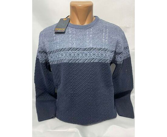 Свитер мужской SB1241 blue р.L-2XL "Sabihina" недорого оптом от прямого поставщика Фотография Свитер мужской SB1241 blue р.L-2XL "Sabihina" недорого оптом от прямого поставщика