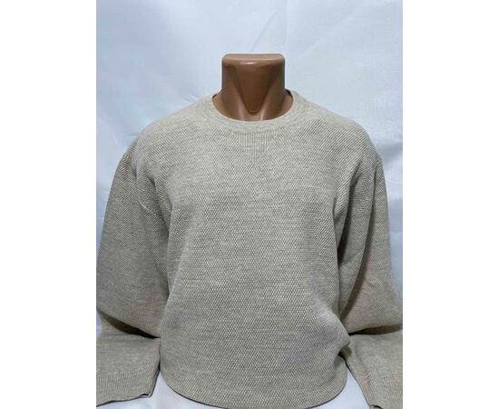 Свитер мужской SB1245 beige р.3XL-5XL "Sabihina" недорого оптом от прямого поставщика Фотография Свитер мужской SB1245 beige р.3XL-5XL "Sabihina" недорого оптом от прямого поставщика