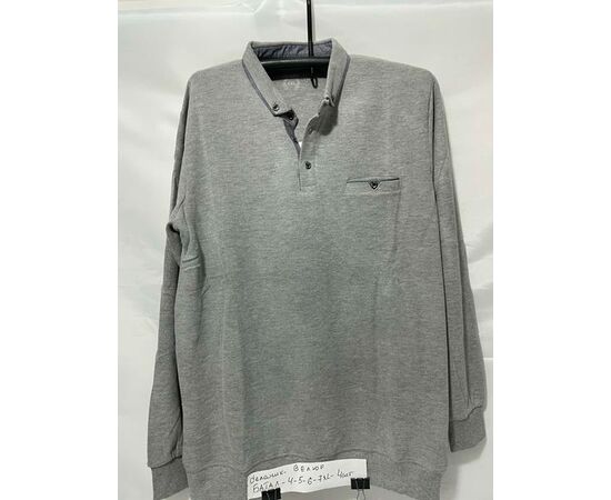 Светр чоловічий SB1271 grey р.4XL-7XL "Sabihina" недорого оптом від прямого постачальника Светр чоловічий SB1271 grey р.4XL-7XL "Sabihina" недорого оптом від прямого постачальника