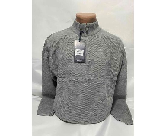Свитер мужской SB1275 grey р.L-2XL "Sabihina" недорого оптом от прямого поставщика Фотография Свитер мужской SB1275 grey р.L-2XL "Sabihina" недорого оптом от прямого поставщика