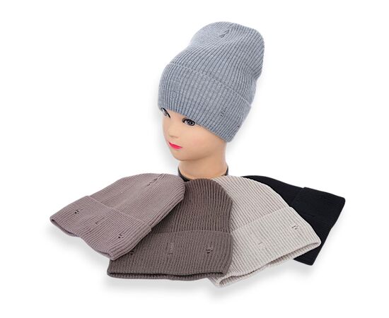 Шапка зимова жіноча SW042-2 рвана на флісі mix р.56-60 "Angelica" недорого оптом від прямого постачальника Шапка зимова жіноча SW042-2 рвана на флісі mix р.56-60 "Angelica" недорого оптом від прямого постачальника