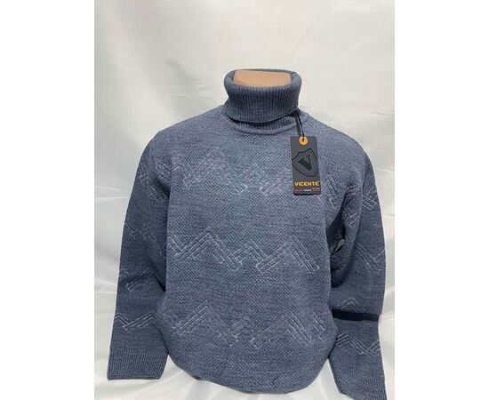 Свитер мужской SB1284 blue р.L-2XL "Sabihina" недорого оптом от прямого поставщика Фотография Свитер мужской SB1284 blue р.L-2XL "Sabihina" недорого оптом от прямого поставщика