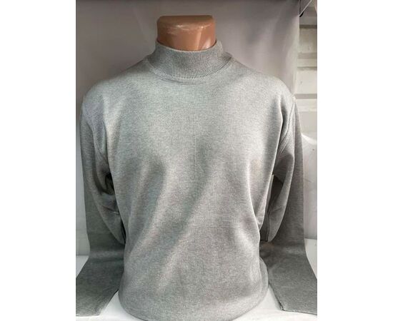 Свитер мужской SB1292 l.grey р.M-2XL "Sabihina" недорого оптом от прямого поставщика Фотография Свитер мужской SB1292 l.grey р.M-2XL "Sabihina" недорого оптом от прямого поставщика