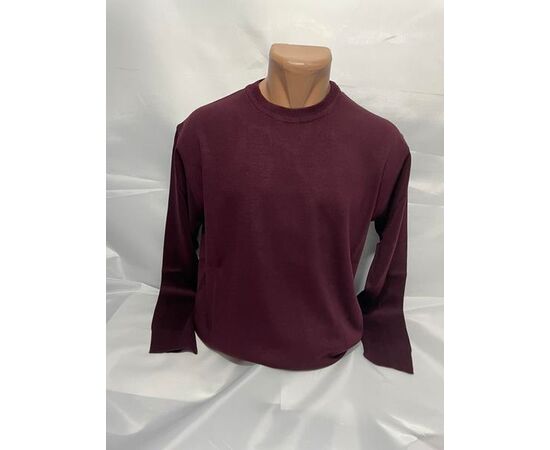Свитер мужской SB1297 wine р.M-2XL "Sabihina" недорого оптом от прямого поставщика Фотография Свитер мужской SB1297 wine р.M-2XL "Sabihina" недорого оптом от прямого поставщика