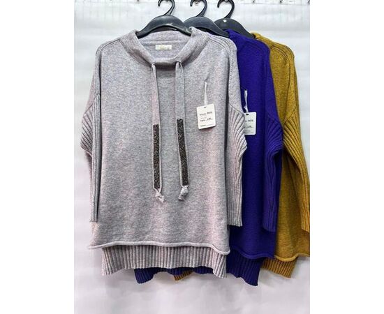 Свитер женский E727 yellow р.50-52 "Emsweekis" недорого оптом от прямого поставщика Фотография Свитер женский E727 yellow р.50-52 "Emsweekis" недорого оптом от прямого поставщика