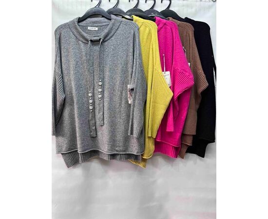 Свитер женский E730 crimson р.50-52 "Emsweekis" недорого оптом от прямого поставщика Фотография Свитер женский E730 crimson р.50-52 "Emsweekis" недорого оптом от прямого поставщика