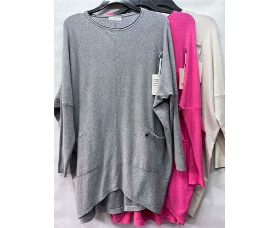 Светр жіночий E753 beige р.54-58 "Emsweekis" недорого оптом від прямого постачальника Светр жіночий E753 beige р.54-58 "Emsweekis" недорого оптом від прямого постачальника