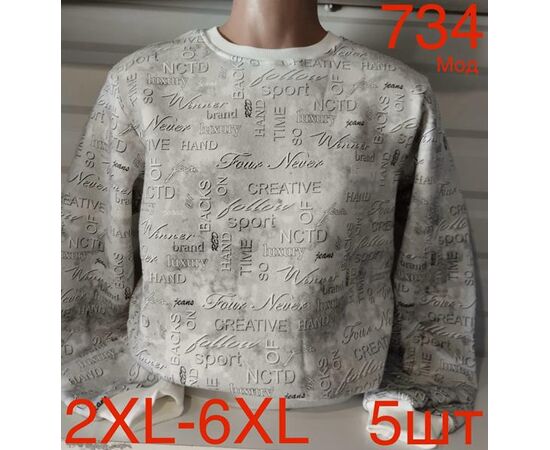 Светр чоловічий ND133-734 l.grey р.2XL-6XL "EMRE" недорого оптом від прямого постачальника Светр чоловічий ND133-734 l.grey р.2XL-6XL "EMRE" недорого оптом від прямого постачальника
