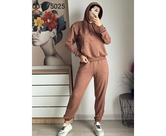 Костюм спортивный женский тёплый 0011-5025 brown р.46-52 "FSN" недорого оптом от прямого поставщика Фотография Костюм спортивный женский тёплый 0011-5025 brown р.46-52 "FSN" недорого оптом от прямого поставщика