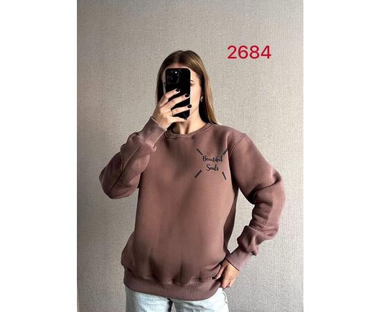 Свитер женский 2684 brown р.46-52 "FSN" недорого оптом от прямого поставщика Фотография Свитер женский 2684 brown р.46-52 "FSN" недорого оптом от прямого поставщика
