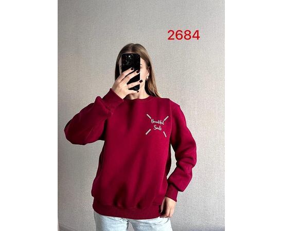 Свитер женский 2684 wine р.46-52 "FSN" недорого оптом от прямого поставщика Фотография Свитер женский 2684 wine р.46-52 "FSN" недорого оптом от прямого поставщика