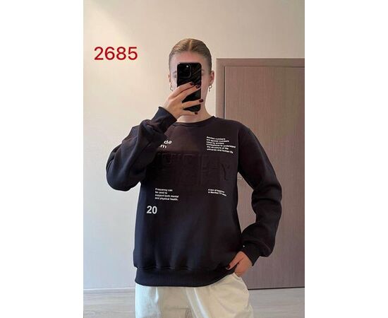 Свитер женский 2685 black р.46-52 "FSN" недорого оптом от прямого поставщика Фотография Свитер женский 2685 black р.46-52 "FSN" недорого оптом от прямого поставщика