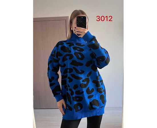 Свитер женский 5002 blue р.46-52 "FSN" недорого оптом от прямого поставщика Фотография Свитер женский 5002 blue р.46-52 "FSN" недорого оптом от прямого поставщика