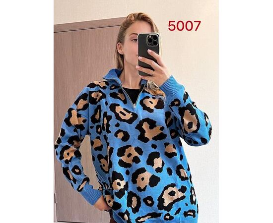 Свитер женский 5007 blue р.44-50 "FSN" недорого оптом от прямого поставщика Фотография Свитер женский 5007 blue р.44-50 "FSN" недорого оптом от прямого поставщика