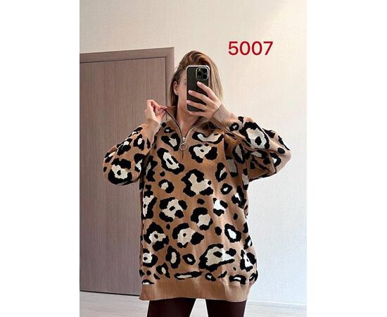 Свитер женский 5007 brown р.44-50 "FSN" недорого оптом от прямого поставщика Фотография Свитер женский 5007 brown р.44-50 "FSN" недорого оптом от прямого поставщика